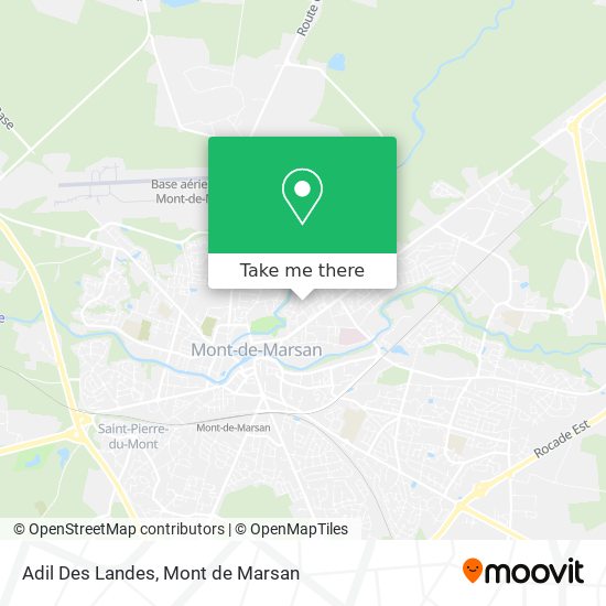 Adil Des Landes map