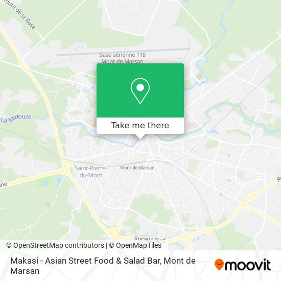 Makasi - Asian Street Food & Salad Bar map