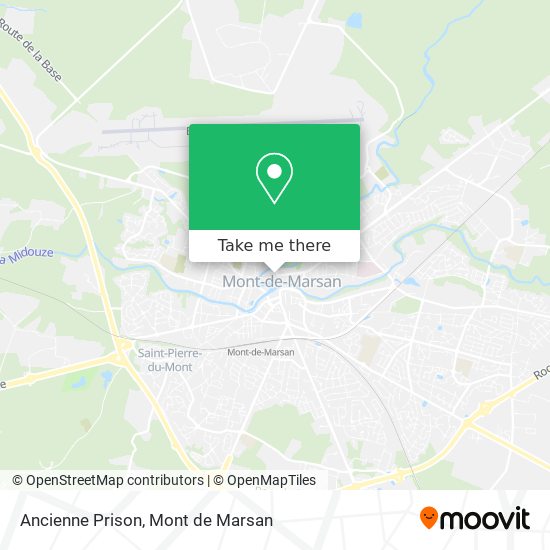 Ancienne Prison map
