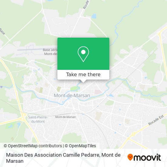 Maison Des Association Camille Pedarre map