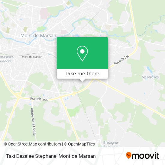 Taxi Dezelee Stephane map