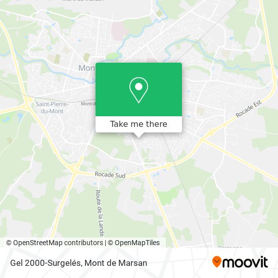 Gel 2000-Surgelés map