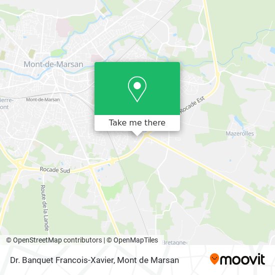 Dr. Banquet Francois-Xavier map