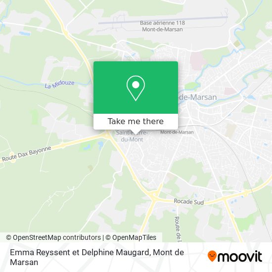 Emma Reyssent et Delphine Maugard map