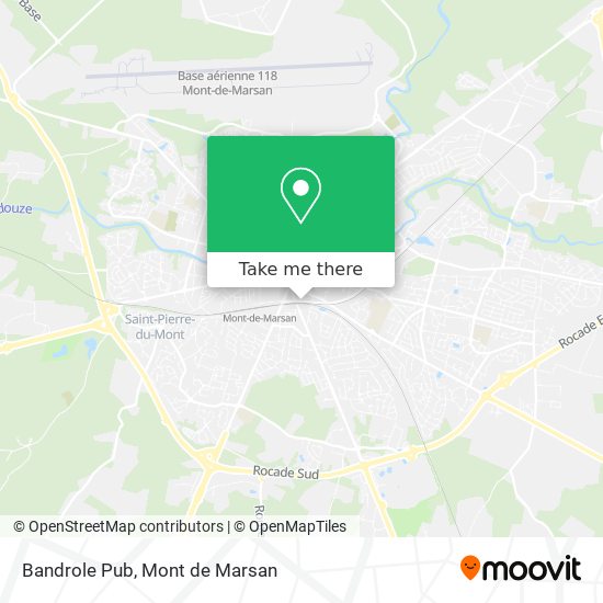 How To Get To Bandrole Pub In Mont-De-Marsan By Bus?