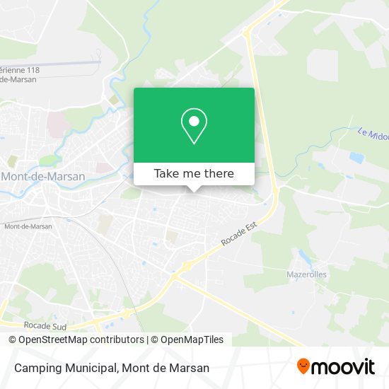 Camping Municipal map