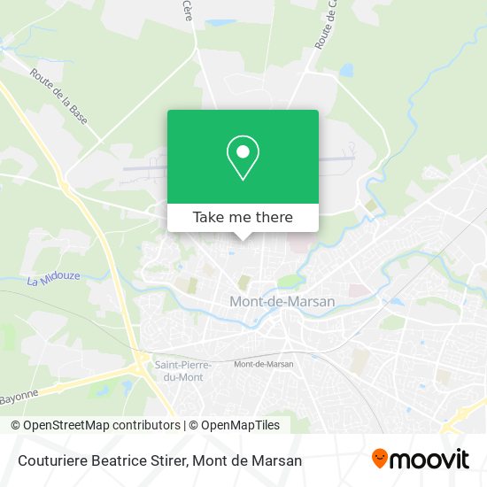 Couturiere Beatrice Stirer map