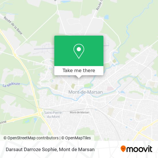 Darsaut Darroze Sophie map