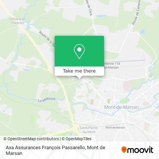 Axa Assurances François Passarello map