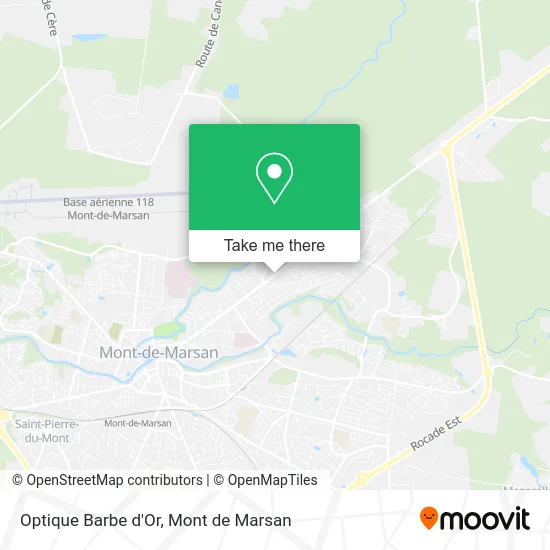 Optique Barbe d'Or map