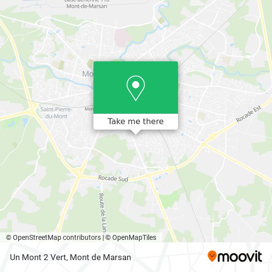 Mapa Un Mont 2 Vert