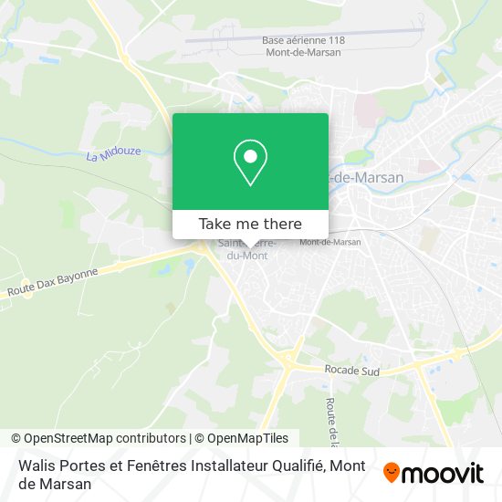 Walis Portes et Fenêtres Installateur Qualifié map