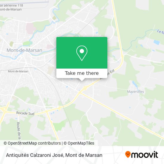 Antiquités Calzaroni José map