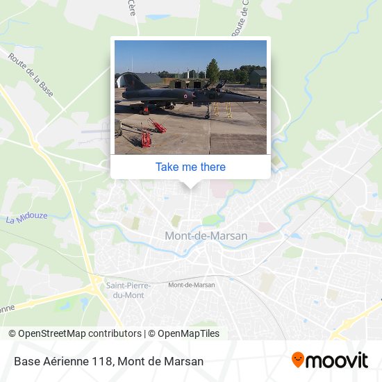 Base Aérienne 118 map