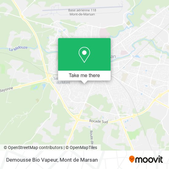 Demousse Bio Vapeur map