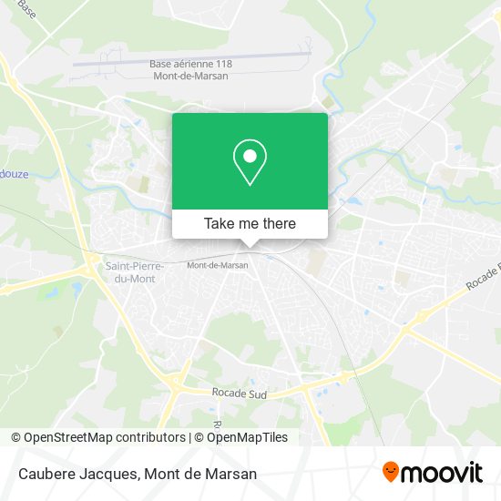 Mapa Caubere Jacques