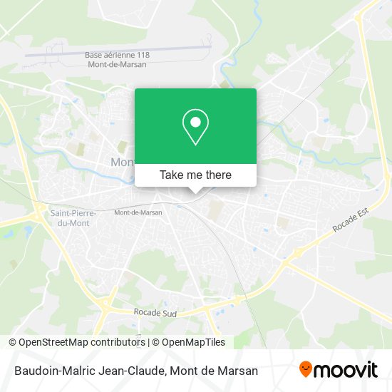 Mapa Baudoin-Malric Jean-Claude