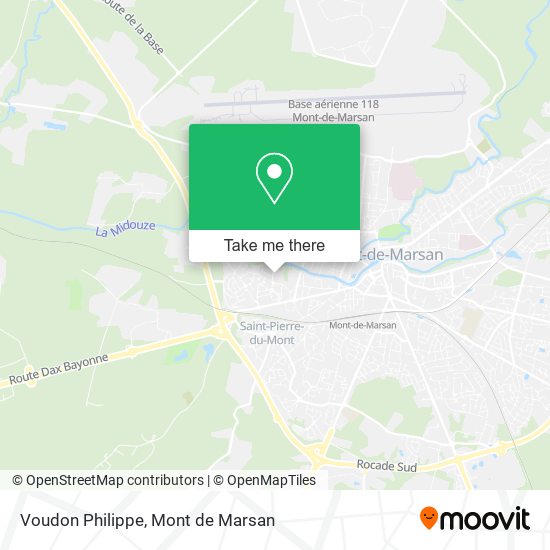 Voudon Philippe map