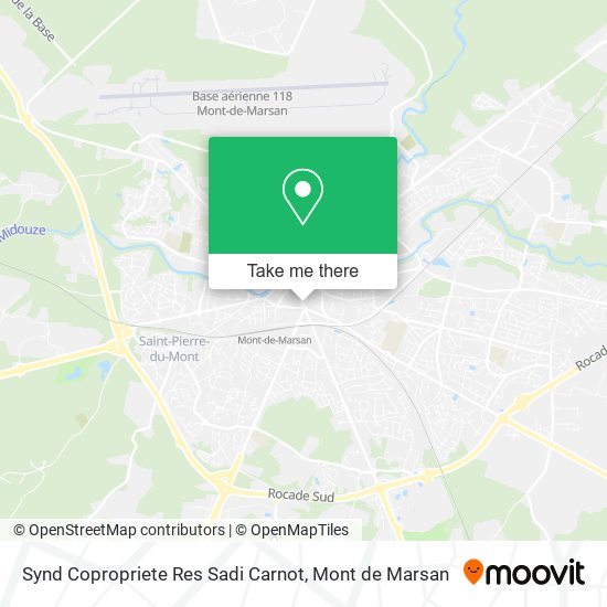 Mapa Synd Copropriete Res Sadi Carnot