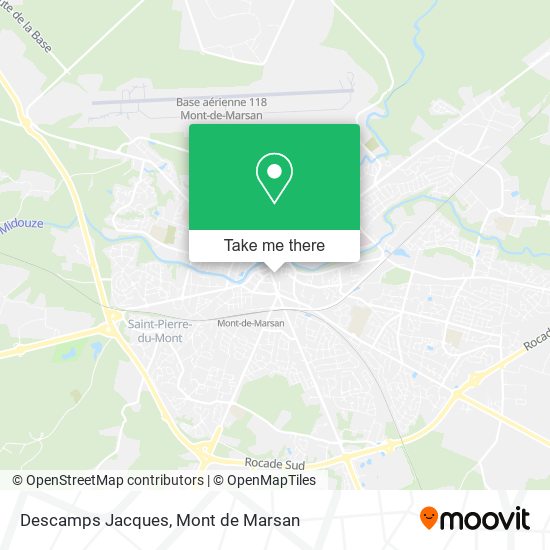 Mapa Descamps Jacques