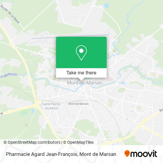 Pharmacie Agard Jean-François map