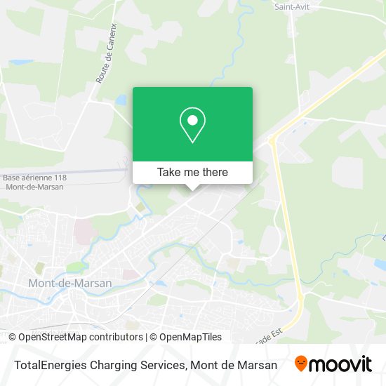 TotalEnergies Charging Services map