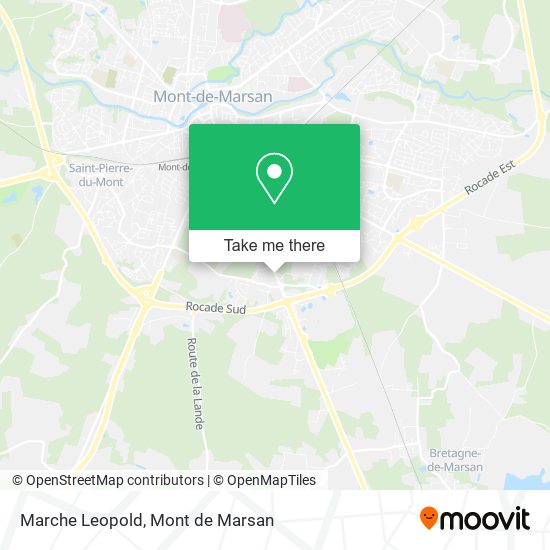 Mapa Marche Leopold