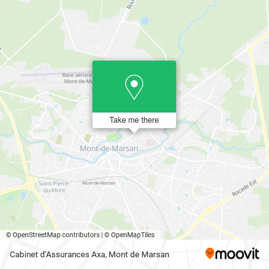 Cabinet d'Assurances Axa map