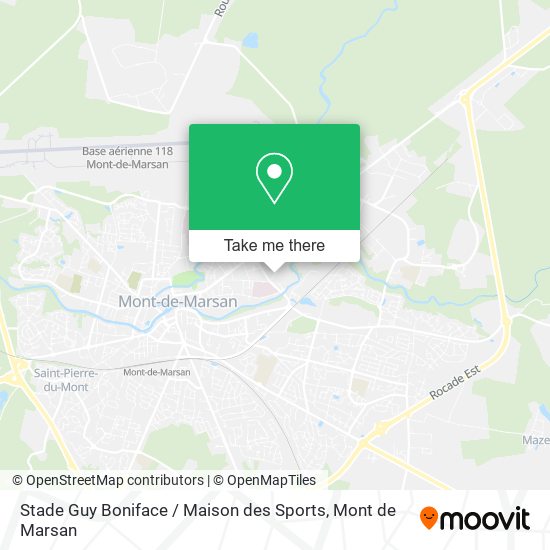 Stade Guy Boniface / Maison des Sports map