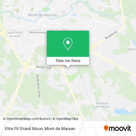 Elite Fit Grand Moun map