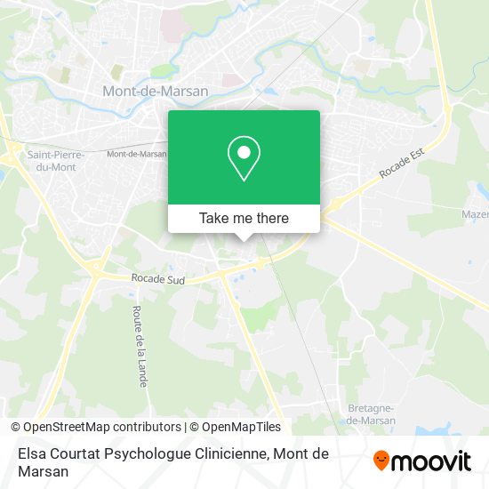 Mapa Elsa Courtat Psychologue Clinicienne