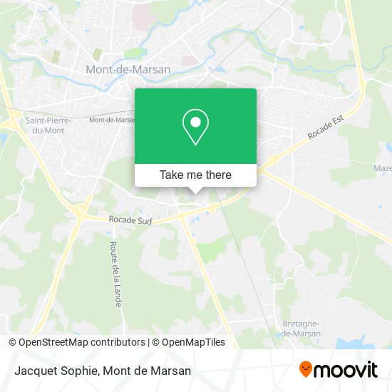 Mapa Jacquet Sophie