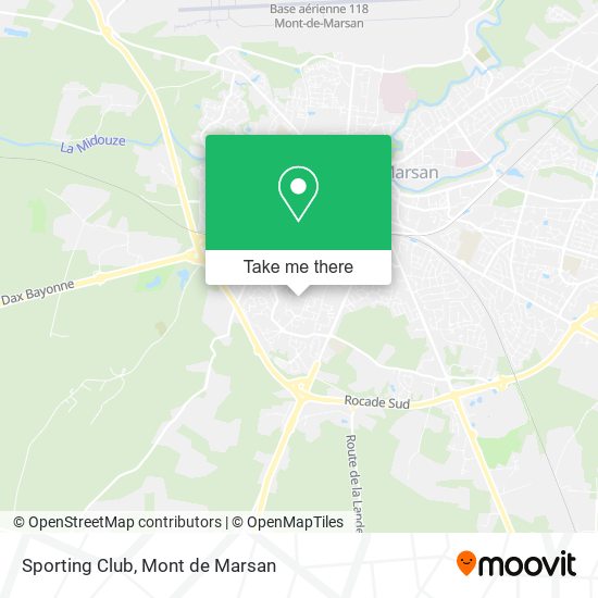 Sporting Club map