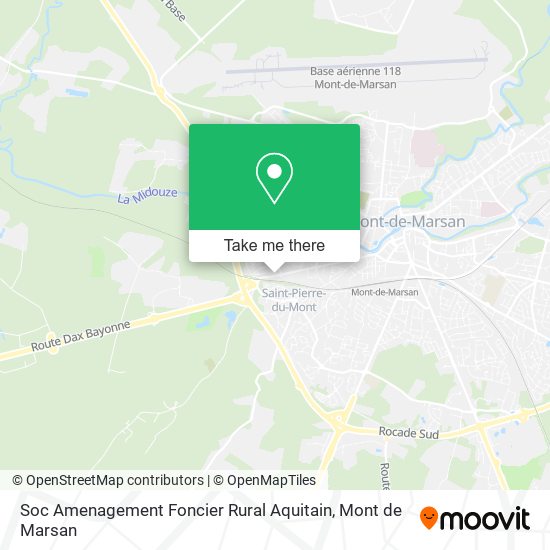 Mapa Soc Amenagement Foncier Rural Aquitain