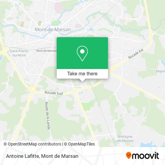 Antoine Lafitte map