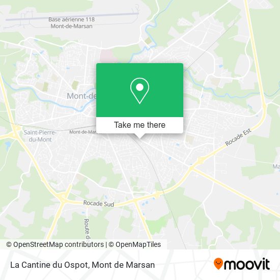 La Cantine du Ospot map