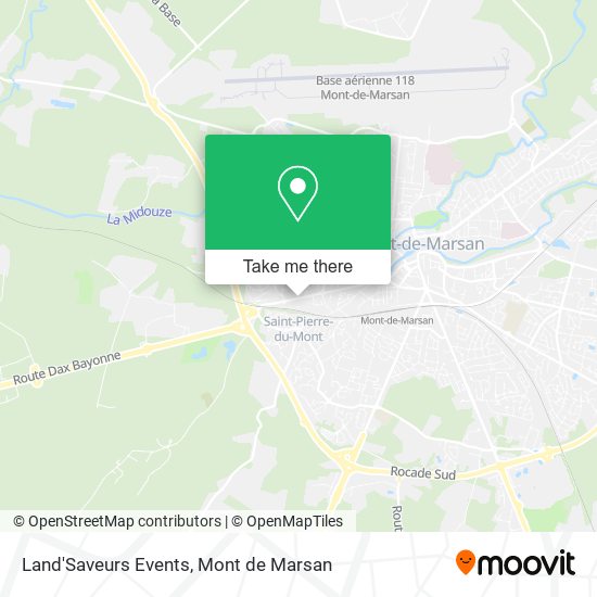 Land'Saveurs Events map