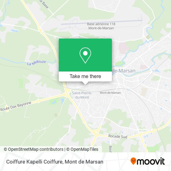 Coiffure Kapelli Coiffure map