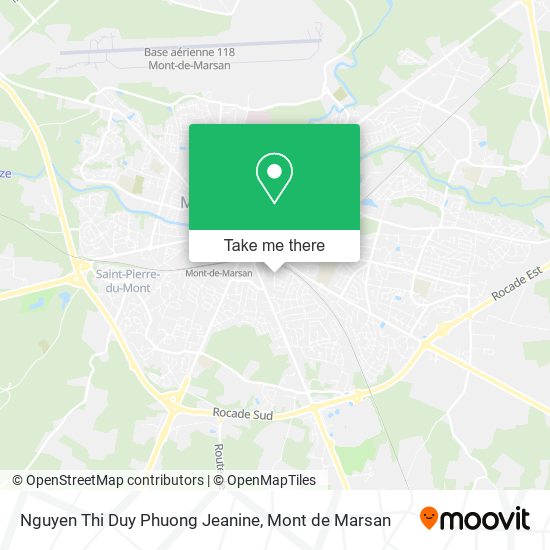Nguyen Thi Duy Phuong Jeanine map