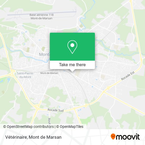 Vétérinaire map