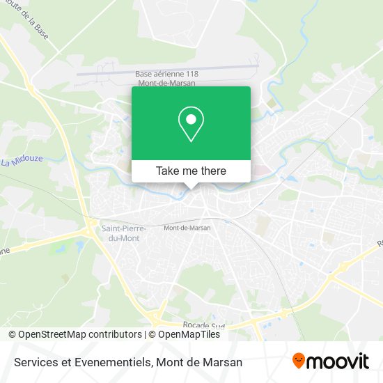 Services et Evenementiels map