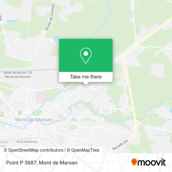 Point P 3687 map