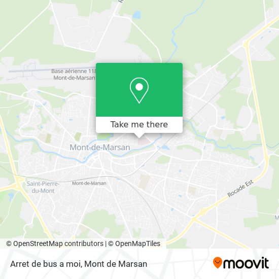 Arret de bus a moi map