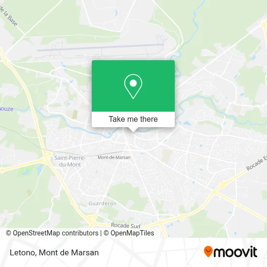 Letono map