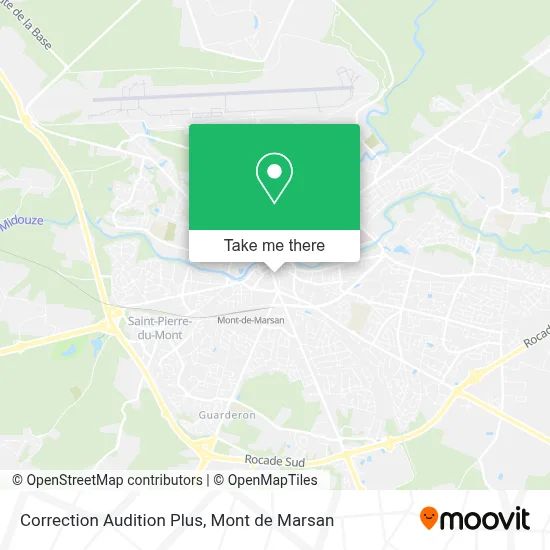 Correction Audition Plus map