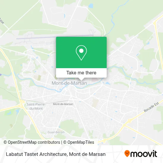 Labatut Tastet Architecture map