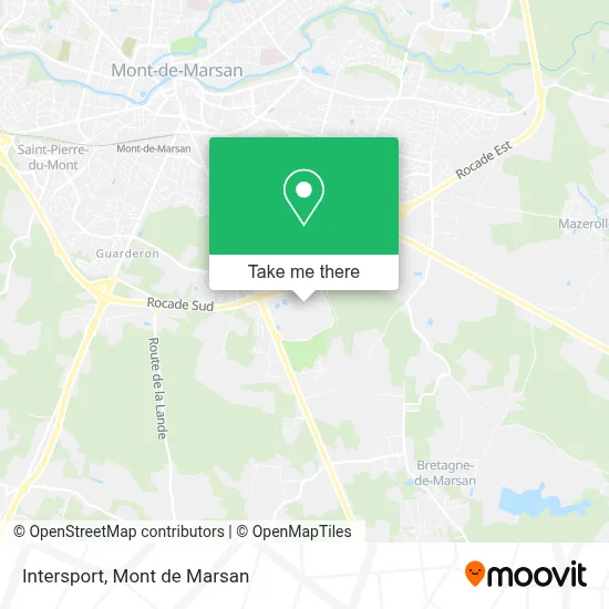 Intersport map