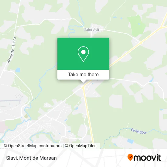 Slavi map