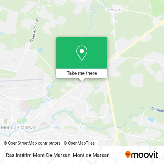 Ras Intérim Mont-De-Marsan map