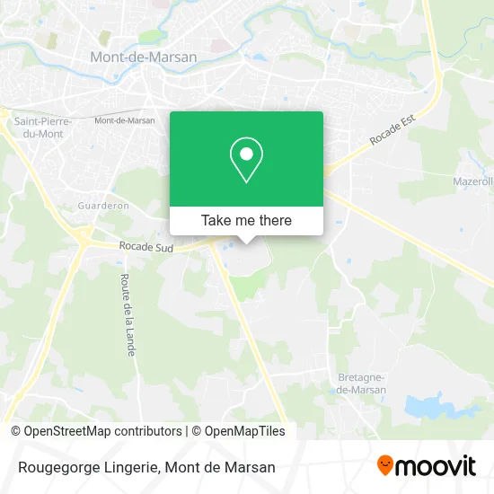 Rougegorge Lingerie map